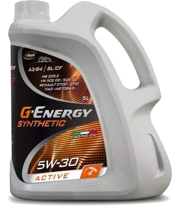 Моторное масло G-Energy Synthetic Active 5W-30