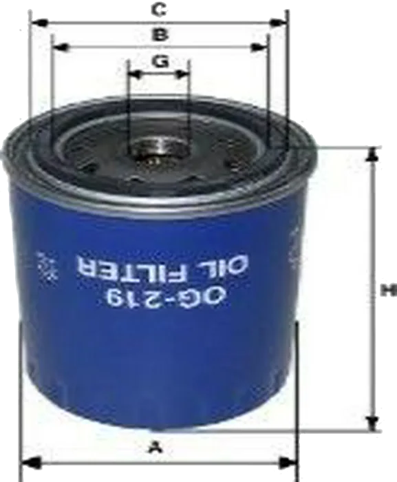 Масляный фильтр OG 218 двигателя GoodWill OG 218 двигателя GoodWill